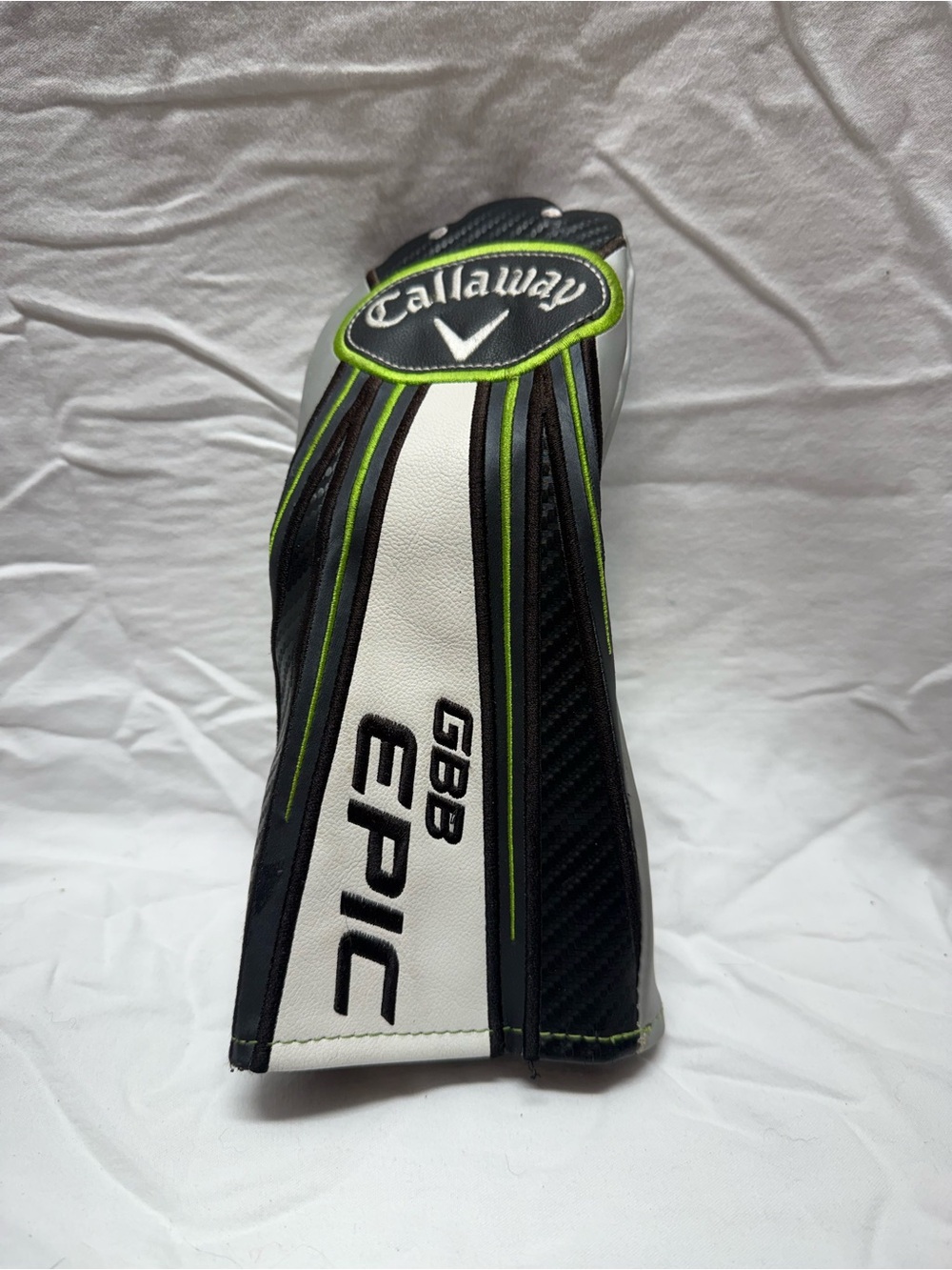 Callaway GBB Epic Fairway wood Headcover in White/Black/Green